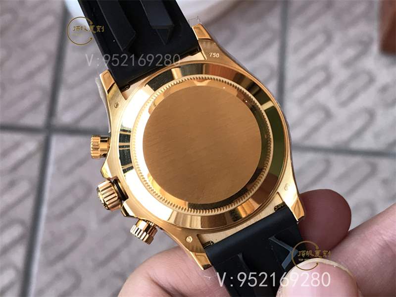 N厂劳力士迪通拿m116518ln间金胶带复刻表做工怎么样,内附实拍图-复刻表