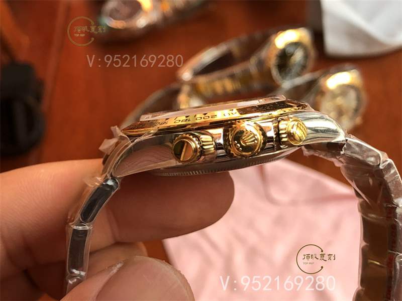 N厂复刻劳力士迪通拿m116503间金金盘做工怎么样,内附实拍图-复刻表