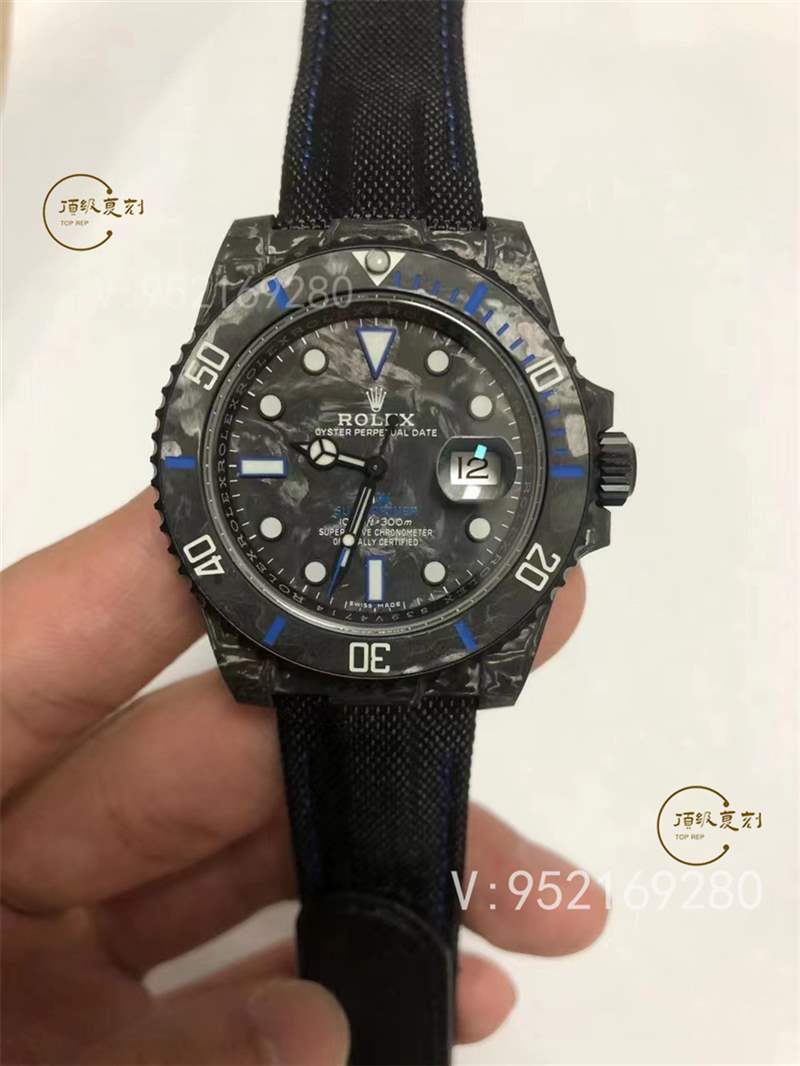VS厂劳力士diw碳纤维水鬼复刻表值得入手吗,会一眼假吗-复刻表