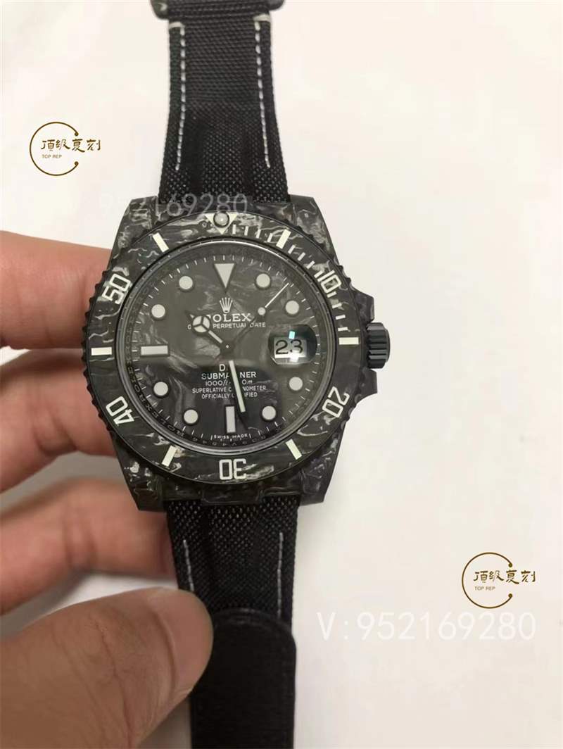 VS厂劳力士diw碳纤维水鬼复刻表值得入手吗,会一眼假吗-复刻表
