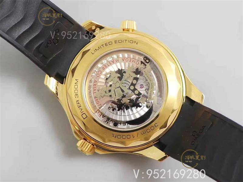 VS厂欧米茄海马黄金版女王密使007复刻表怎么样,醉美黄金版邦德-复刻表