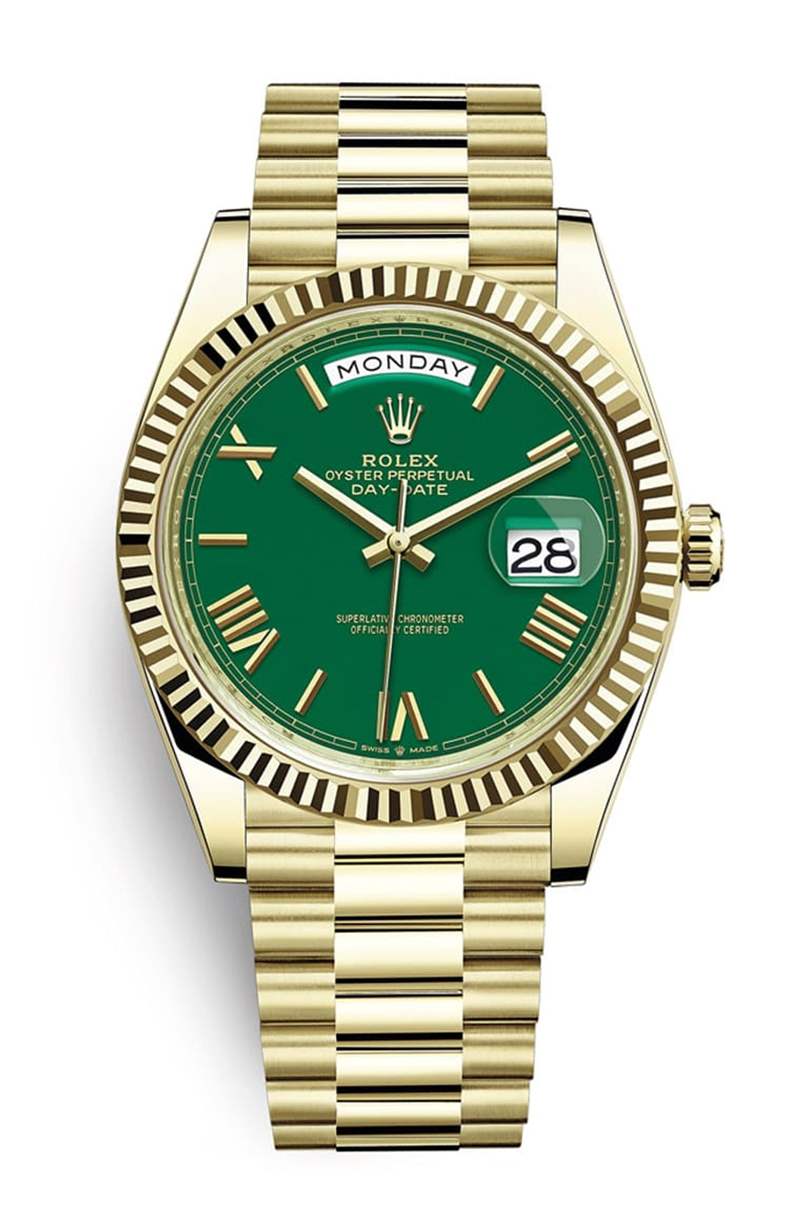 Day-Date 228238定價HKD 292,500，目前國外報價128,000歐元。（Rolex官網）