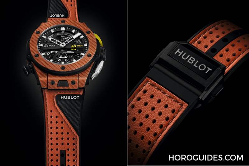 HUBLOT - 橘色、超轻量、可计杆数，Hublot Big Bang Unico高尔夫球表新色亮相