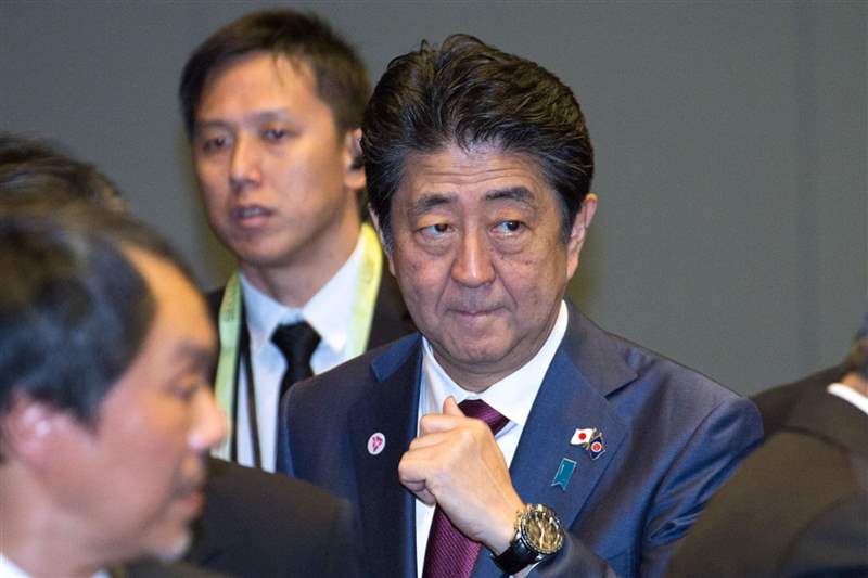媒體不是補(bǔ)捉安倍晉三佩戴哪款腕錶（Getty Images）