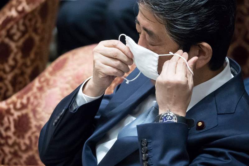 媒體不是補(bǔ)捉安倍晉三佩戴哪款腕錶（Getty Images）