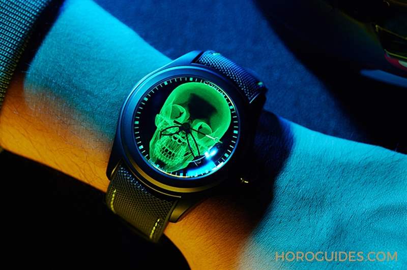 CORUM - 第二代登场，昆仑表Bubble 47 Skull X-Ray 泡泡系列骷髅头腕表