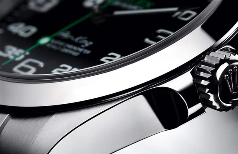 126900增添了表冠护肩，让手表的耐用性获得提升。 （Rolex）