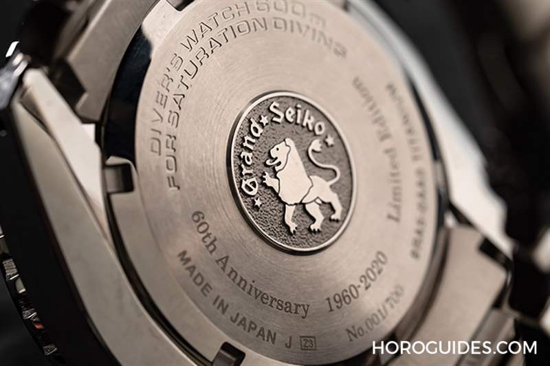 GRAND SEIKO - 系出東瀛的鋼鐵硬漢｜GRAND SEIKO 60周年專業(yè)600米潛水表SLGA001
