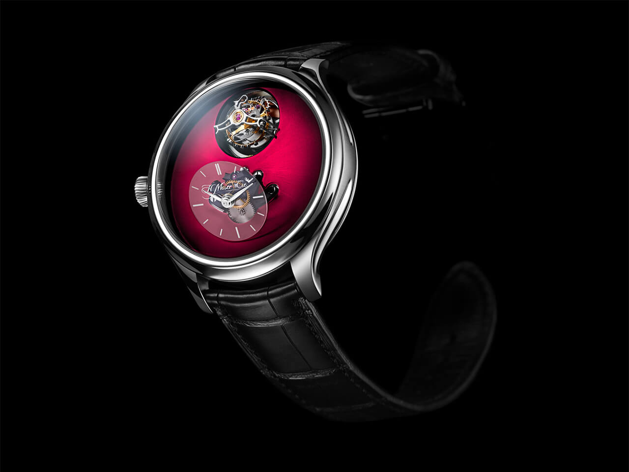 H. Moser & Cie x MB&F聯(lián)名半球型手表-復(fù)刻表