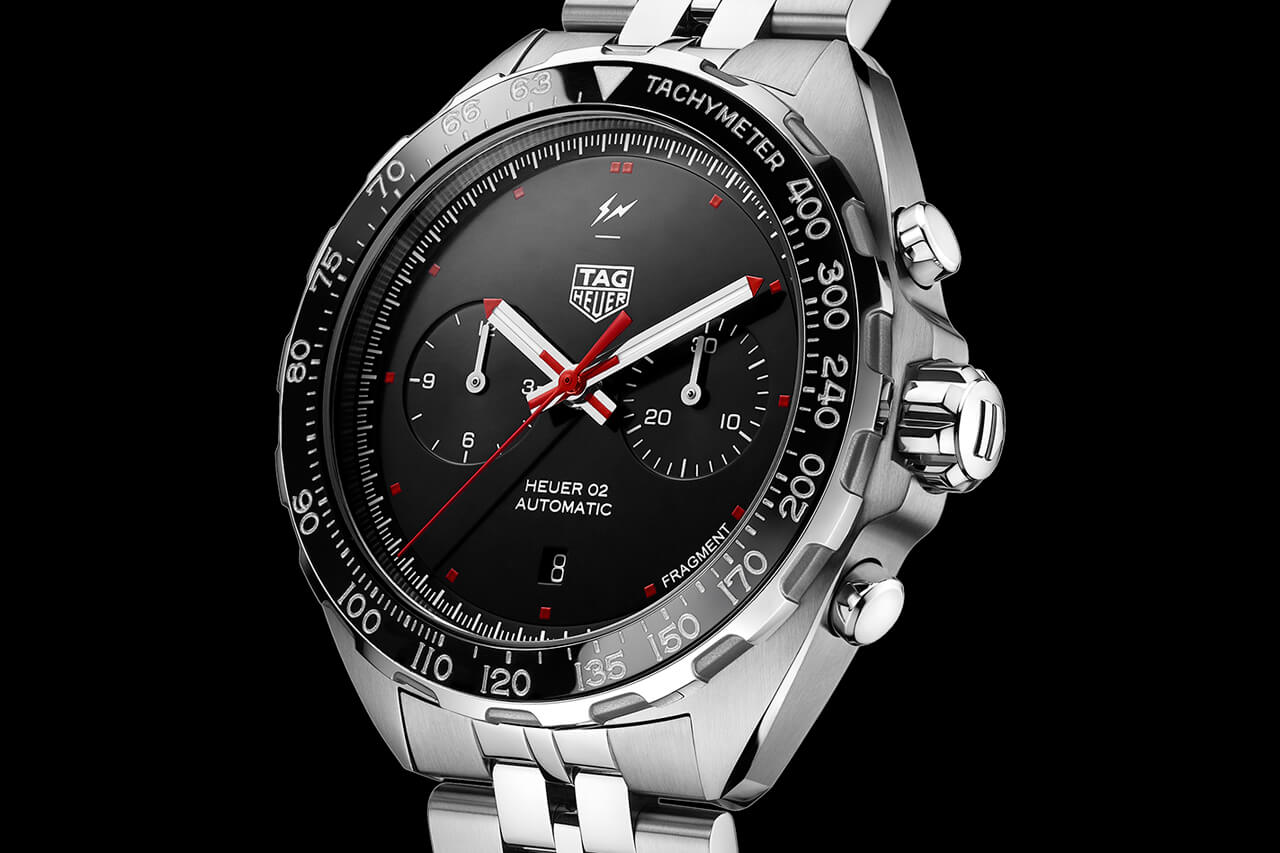 豪雅 X Fragment Design Heuer 02 計(jì)時(shí)碼表