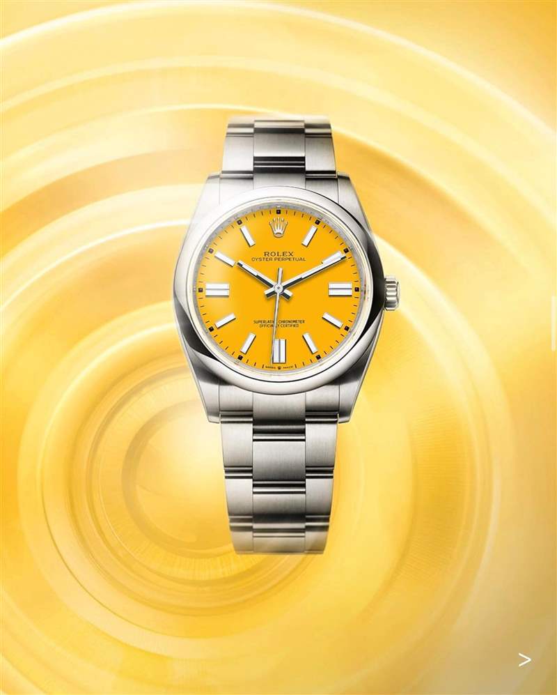 Rolex Oyster Perpetual綠松石面2022年後價格升破3萬歐元。（IG@watchanalytics）