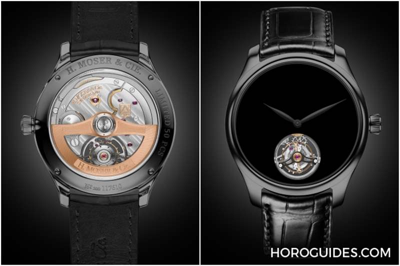 H. MOSER & CIE - 慶祝全新銷售平臺(tái)上線！ H. MOSER & CIE.推出三款Vantablack?腕表