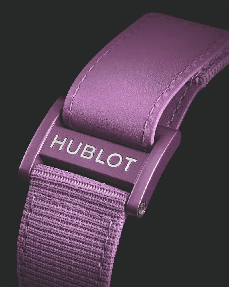 HUBLOT紫色狂迷延续为夏日活力而设计的最新BIG BANG UNICO-复刻表