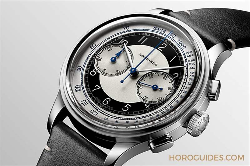 「没有」日期窗的原版复刻:浪琴Heritage Classic Tuxedo复刻表-复刻表