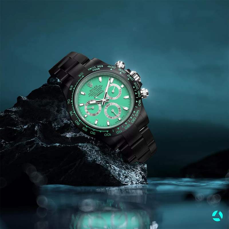 這種顏色讓人聯(lián)想起夏日、海灘和樹林，彷彿置身在比斯開灣準(zhǔn)備享受假期般讓人看得心情大好。（IG@aet_remould_official_）