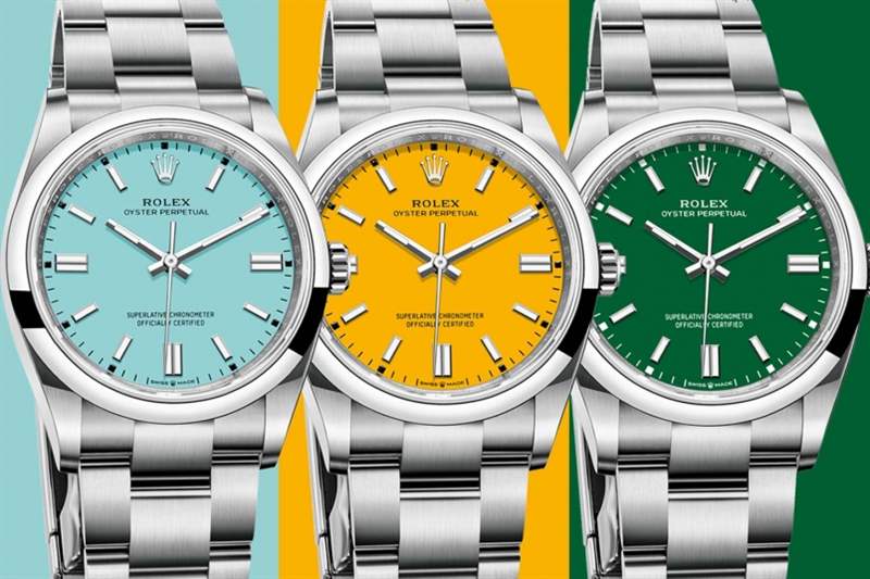 有什么勞力士入門款推薦？ Rolex Oyster Perpetual 2020帶來搶眼配色由HK$43,400起入手