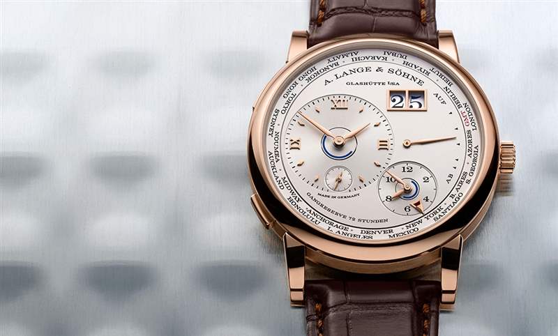 朗格Lange 1 Time Zone搭载全新自制机芯，新增实用日夜显示