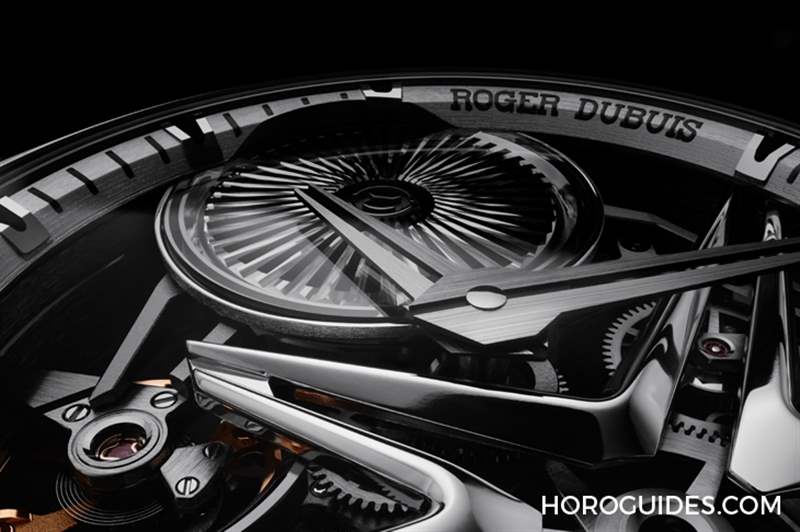 ROGER DUBUIS - 這款自動盤轉起來很迷幻！ Roger Dubuis攜手空山基推出Excalibur Sorayama Monobalancier腕表