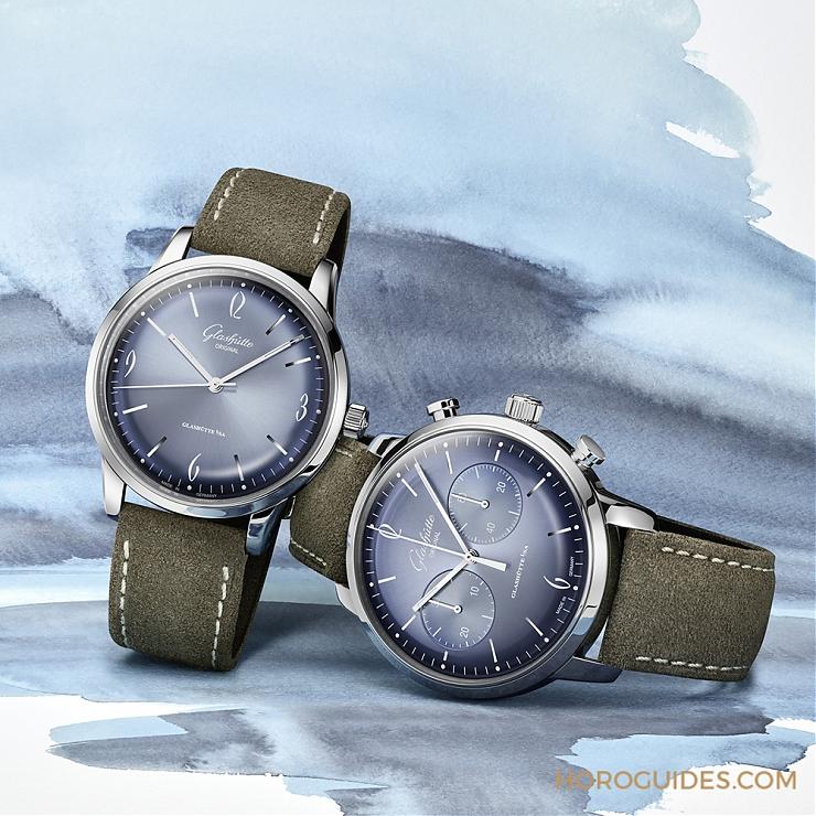 GLASHüTTE ORIGINAL - 無法let it go的冰川藍！ 格拉蘇蒂原創(chuàng)Sixties 2020