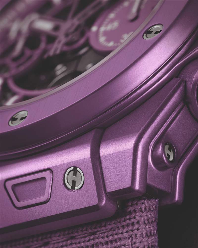 图片来源:HUBLOT HUBLOT紫色狂迷延续为夏日活力而设计的最新BIG BANG UNICO-复刻表