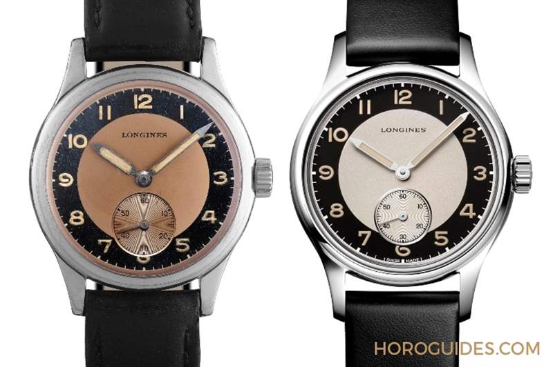 「没有」日期窗的原版复刻:浪琴Heritage Classic Tuxedo复刻表-复刻表