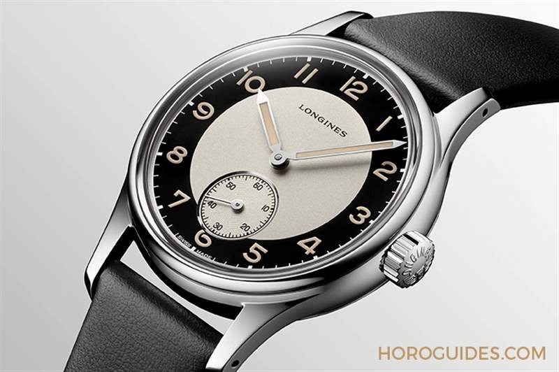 「没有」日期窗的原版复刻:浪琴Heritage Classic Tuxedo复刻表-复刻表