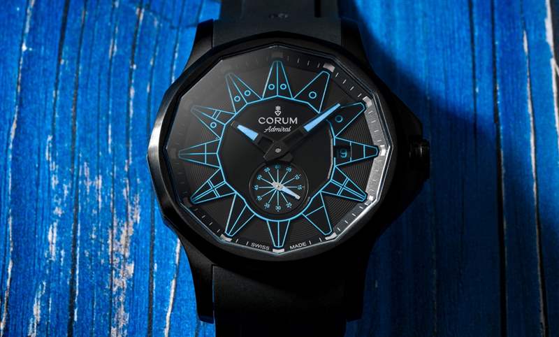 黑潮涌現(xiàn)，五色齊發(fā)｜Corum Admiral 42 Automatic Full Black