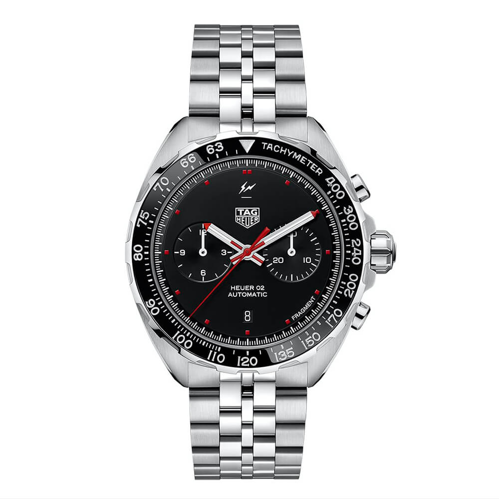 豪雅 X Fragment Design Heuer 02 計(jì)時(shí)碼表