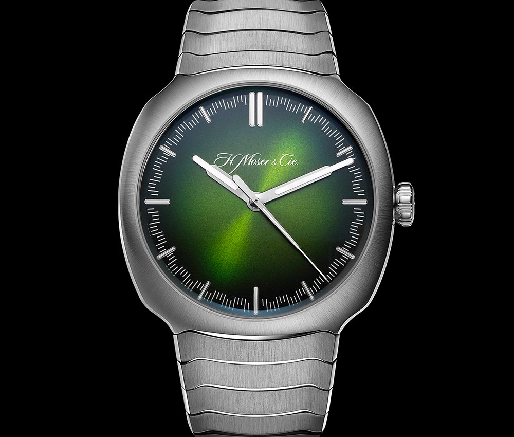 H. MOSER & CIE 流线型中心秒针-复刻表