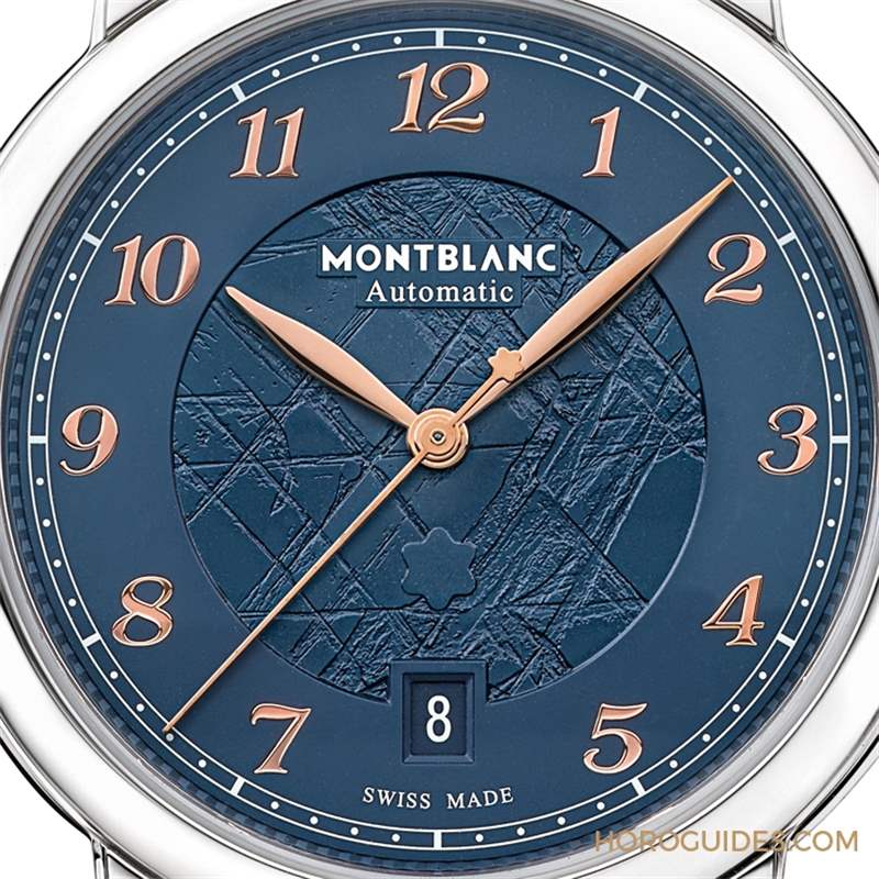 MONTBLANC - 冰川纹蓝面，暮色下的白朗峰顶印象｜Montblanc明星传承系列限量新作
