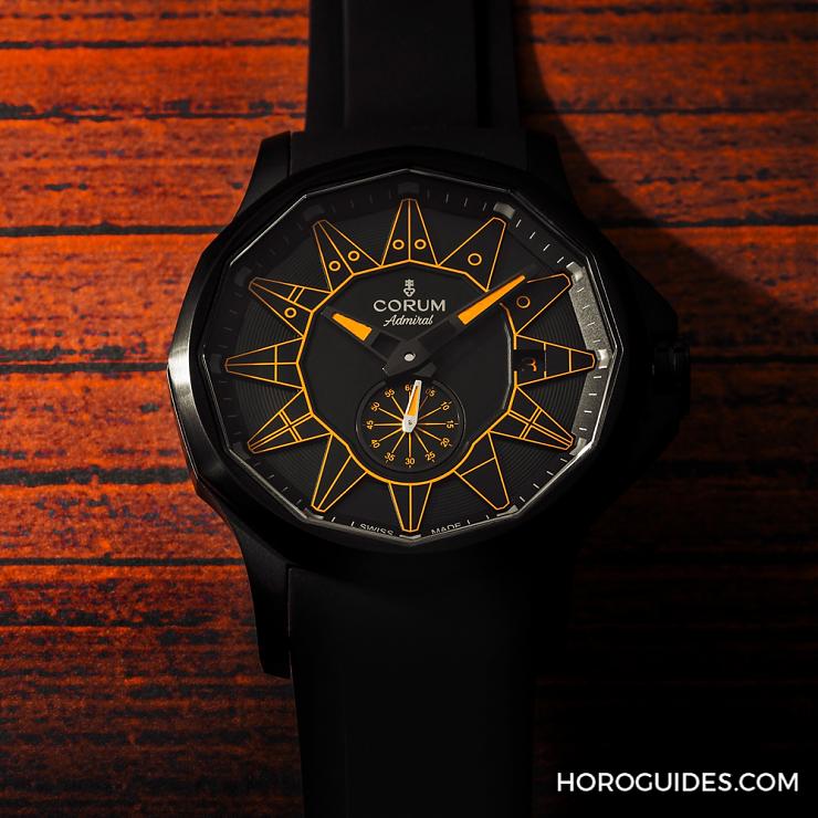 CORUM - 黑潮涌現(xiàn)，五色齊發(fā)｜Corum Admiral 42 Automatic Full Black