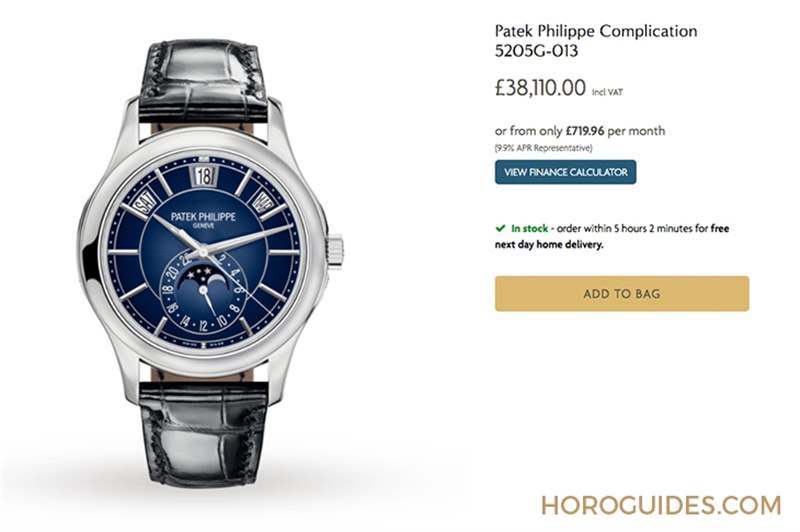 PATEK PHILIPPE - 百達(dá)翡麗也做電商？ 表王開放英美經(jīng)銷商線上銷售部分款式