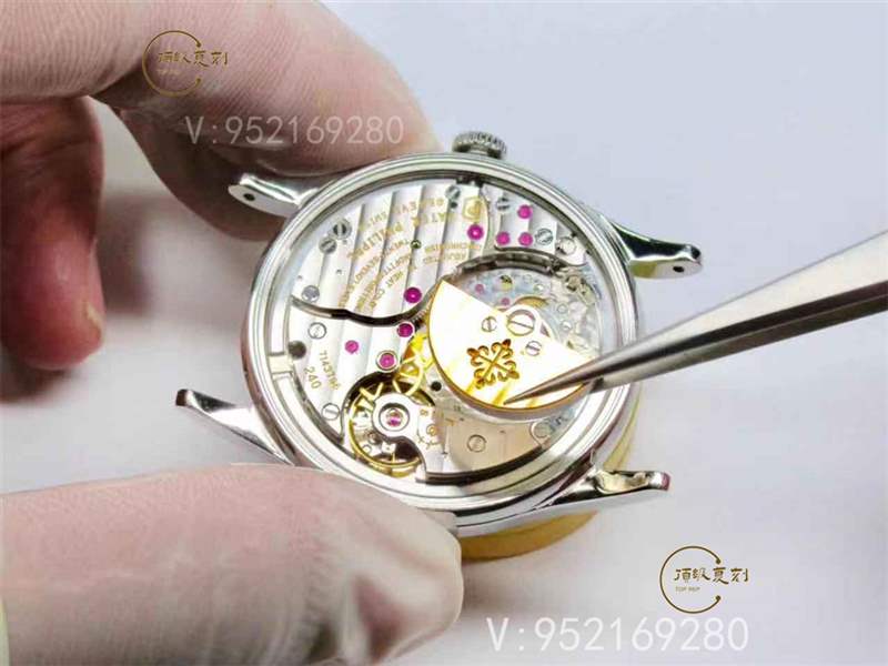 FL厂百达翡丽5089G「太加斯河上垂钓」珐琅工艺复刻表做工怎么样-复刻表