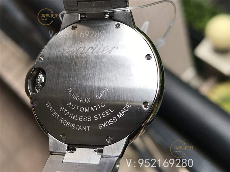 V6厂蓝气球-V6厂卡地亚蓝气球33mm机械女表复刻做工怎么样-复刻表