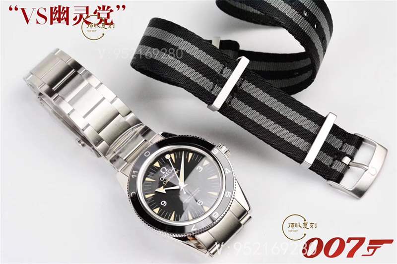 VS厂欧米茄海马007幽灵党升级v2版复刻表真假对比拒绝一眼假-复刻表