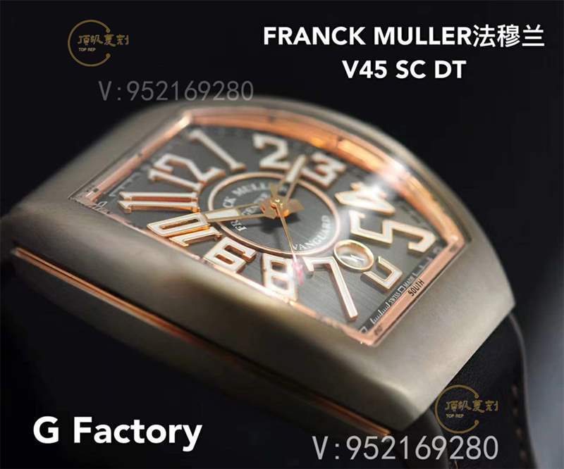 GF厂法穆兰V45游艇复刻表评测-GF厂法兰克穆勒v45做工怎么样-复刻表