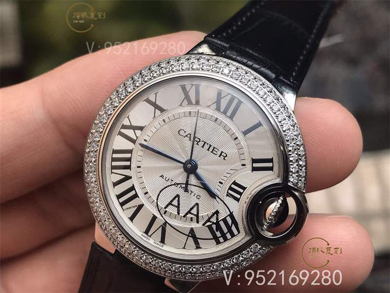 V6厂卡地亚33mm蓝气球W4BB0016钻圈复刻表做工怎么样-复刻表