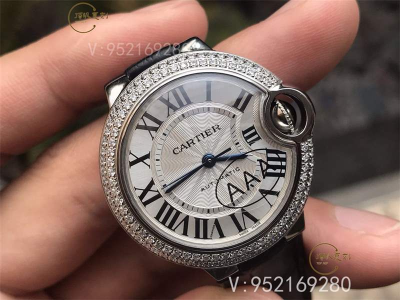V6厂卡地亚33mm蓝气球W4BB0016钻圈复刻表做工怎么样-复刻表