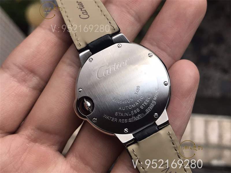V6厂卡地亚33mm蓝气球W4BB0016钻圈复刻表做工怎么样-复刻表