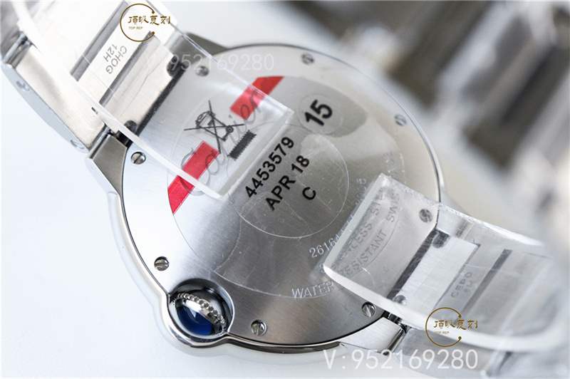 V6厂粉气球-V6厂卡地亚33mm蓝气球粉盘W6920100做工怎么样-复刻表