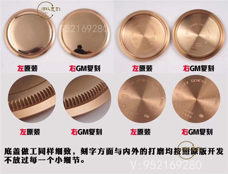 GMF厂劳力士切利尼经典商务表3165机芯对比正品评测-复刻表