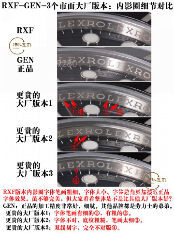 RXF厂劳力士黑水鬼翻复刻表新品上市-xf厂水鬼-复刻表