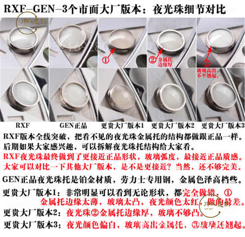 RXF厂劳力士黑水鬼翻复刻表新品上市-xf厂水鬼-复刻表