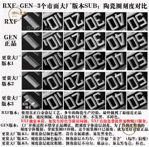 RXF厂劳力士黑水鬼翻复刻表新品上市-xf厂水鬼-复刻表