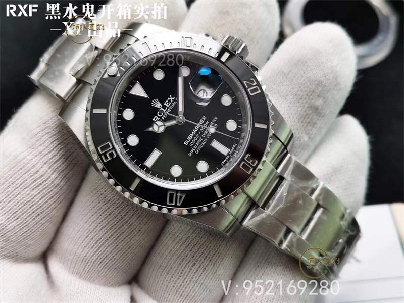 RXF厂劳力士黑水鬼复刻表对比正品怎么样-复刻表