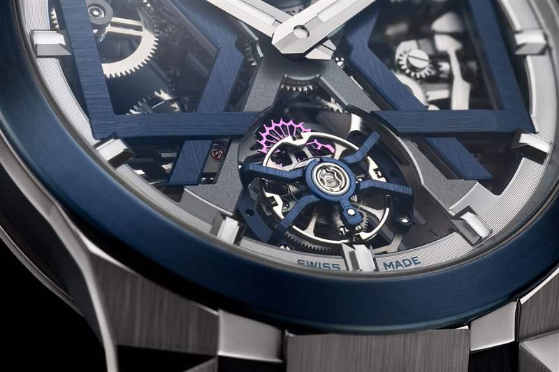 雅典表Ulysse Nardin Blast系列1723-400经典机械设计腕表-复刻表