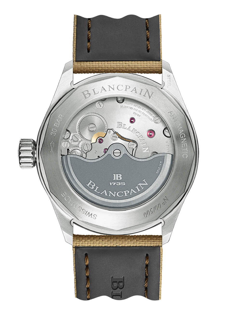 宝珀五十噚5052深海潜水艇Day Date Desert-复刻表
