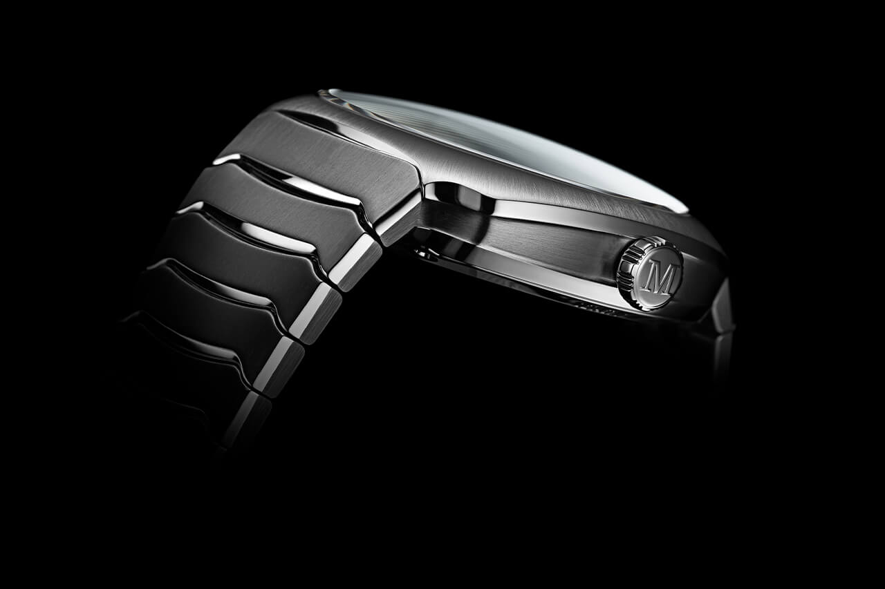 独特的绿色表盘手表H. Moser & Cie Streamliner-复刻表