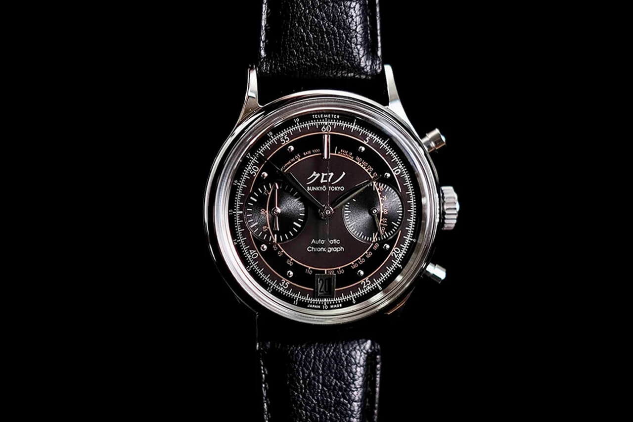 日本小众手表品牌黑野Kurono Chronograph 2计时腕表-复刻表