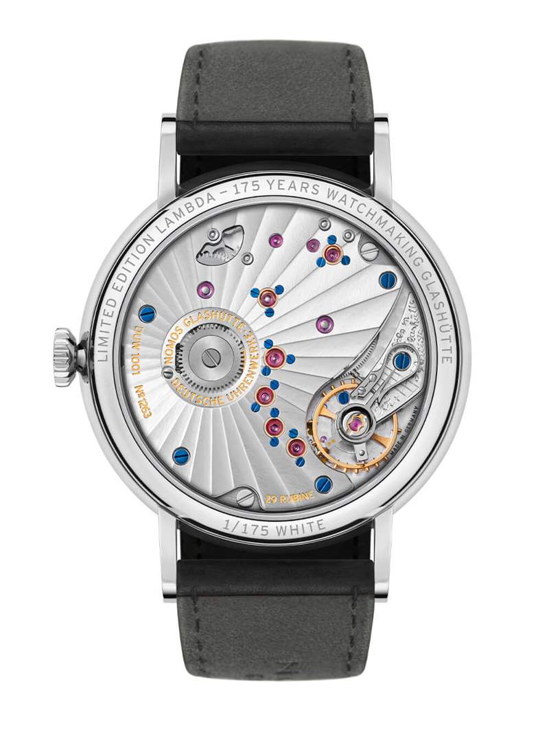 德国不锈钢简约设计Nomos Lambda手表960.S1-复刻表